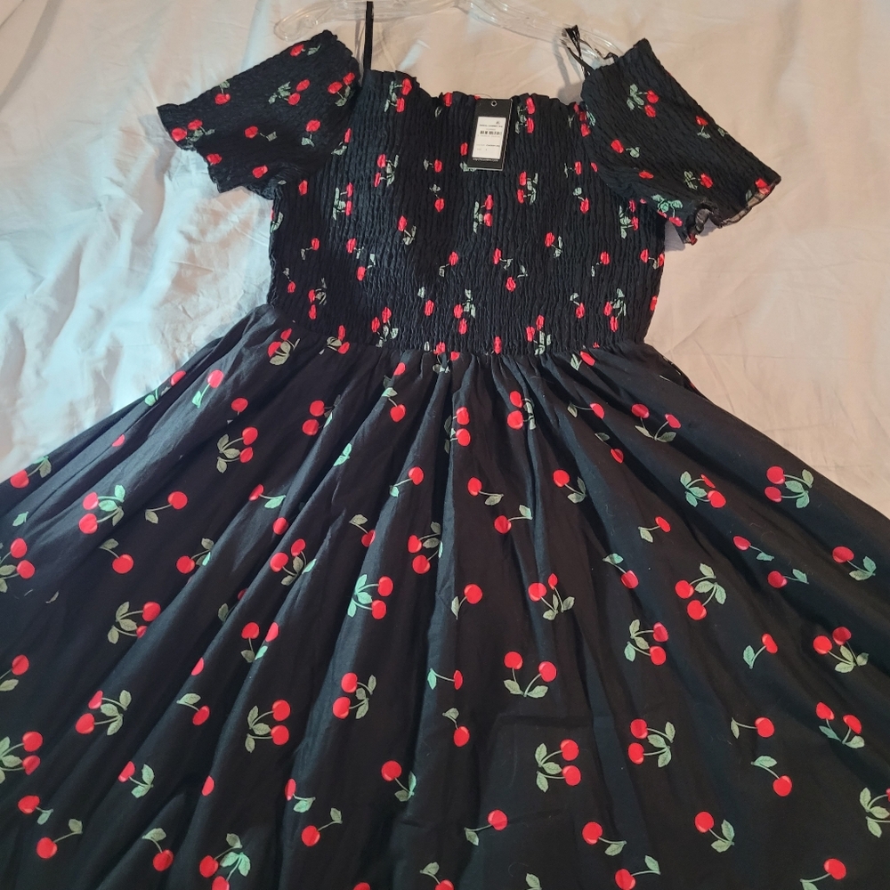 Charming Black Cherry  Dress